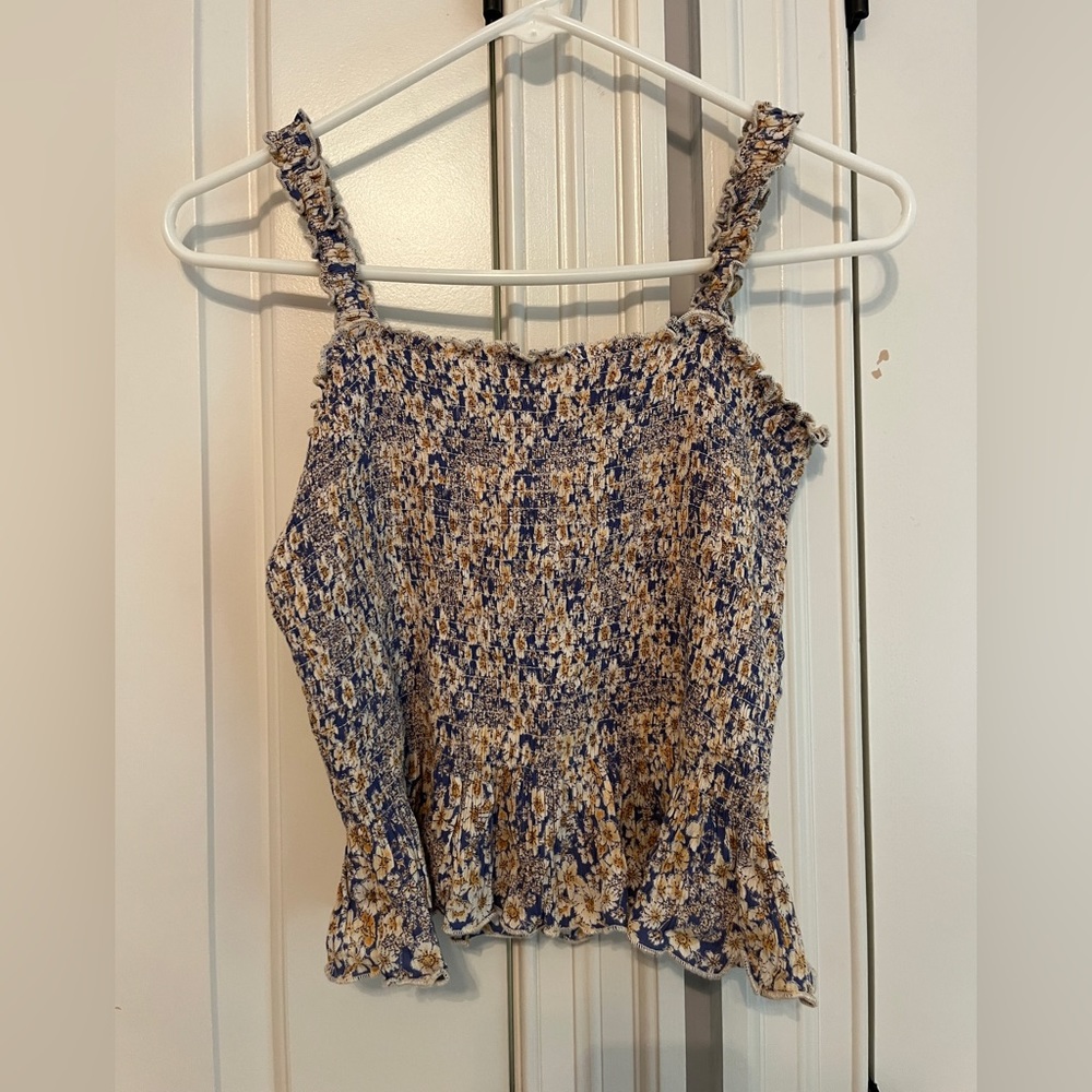 Beachy Floral Tank Top